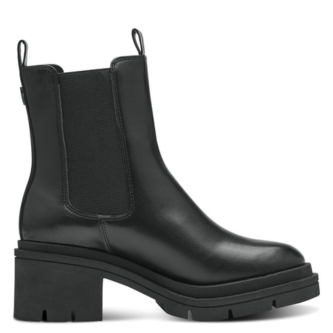 Marco Tozzi Γυναικεία Μποτάκια Σε Μαύρο Χρώμα BOURLIS Shoes - Accessories