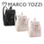 Marco Tozzi Γυναικεία Τσάντα Πλάτης σε Μαύρο, Μπεζ, Ροζ χρώμα. BOURLIS Shoes - Accessories