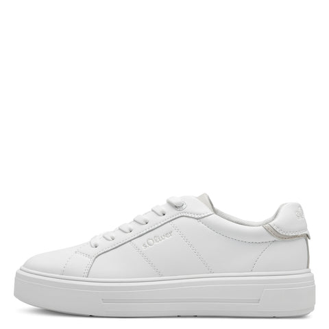 S.Oliver Γυναικεία Sneakers Σε Λευκό Χρωμά
