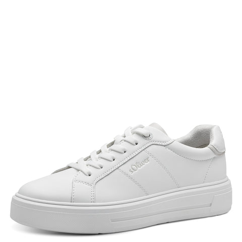 S.Oliver Γυναικεία Sneakers Σε Λευκό Χρωμά
