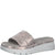 Tamaris Comfort  Δερμάτινες Ανατομικές Παντόφλες Σε Ροζ/Χρυσό Χρωμα BOURLIS Shoes - Accessories