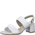 Tamaris Comfort Ανατομικά Δερμάτινα Πεδιλά με Χοντρό Χαμηλό Τακούνι σε Λευκό Χρώμα BOURLIS Shoes - Accessories