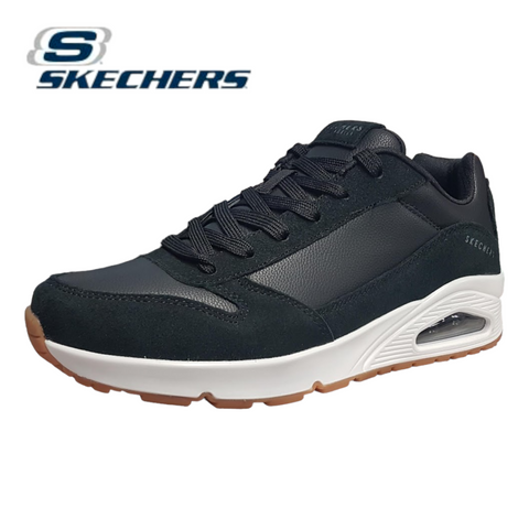Skechers Uno Stand On Air Ανδρικά Sneakers Σε Μαύρο Χρώμα
