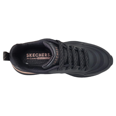 Skechers Γυναικεία Ανατομικά Sneakers Σε Μαύρο Χρώμα