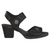 Jana Ανατομικά Πέδιλα σε Μαύρο Χρώμα BOURLIS Shoes - Accessories