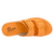 Parex Καλοκαιρινές Γυναικείες Παντόφλες Σε  Πορτοκαλί Χρώμα BOURLIS Shoes - Accessories