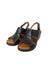 Boxer Ανατομικές Δερμάτινες Πλατφόρμες Σε Μαύρο Χρώμα BOURLIS Shoes - Accessories
