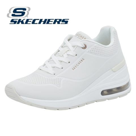 Skechers Γυναικεία Ανατομικά Sneakers Million Air Σε Λευκο Χρώμα