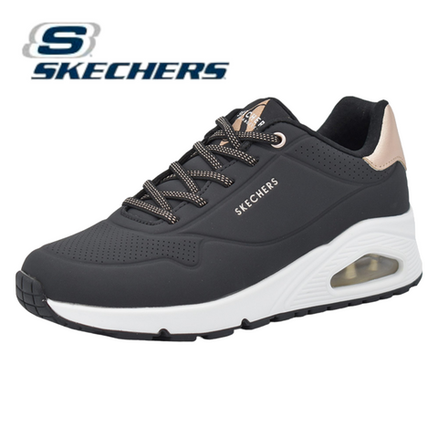 Skechers Shimmer Away Γυναικεία Sneakers Σε Μαύρο Χρώμα
