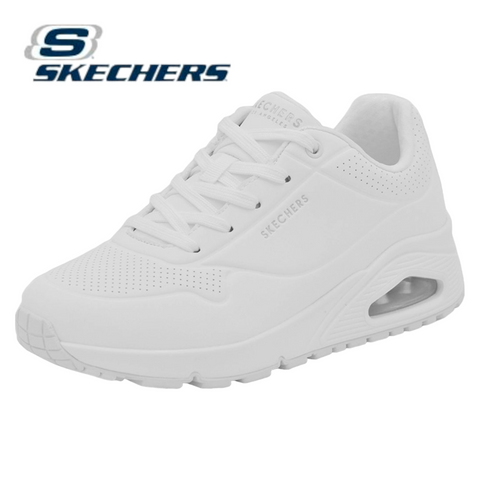 Skechers Uno Stand On Air Γυναικεία Sneakers  Σε Λευκο Χρώμα
