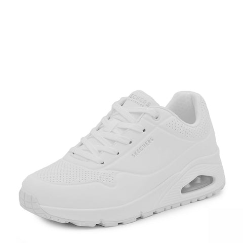 Skechers Uno Stand On Air Sneakers Σε Λευκο Χρώμα