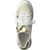 Marco Tozzi Γυναικεία sneakers σε λευκό με χρυσό χρώμα Marco Tozzi
