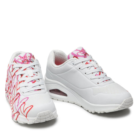 Skechers Γυναικεία Sneakers Σε Άσπρο Χρώμα Skechers